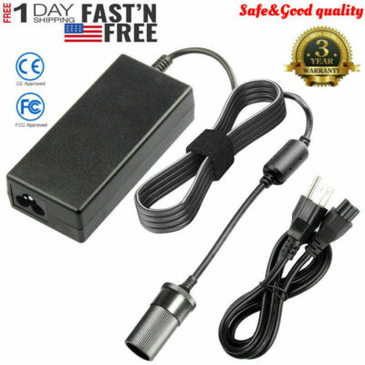 AC~DC 100~240V to 12V Converter Car Cigarette Lighter Socket Power Supply 60W