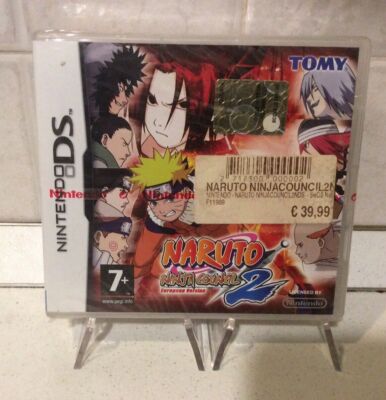 Naruto Ninja Council 2 - Nintendo Ds Game New Sealed