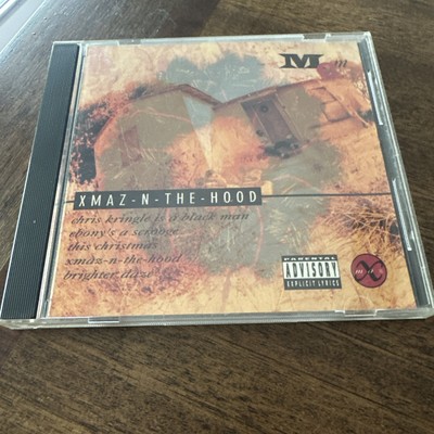 MC M   Xmaz N The Hood Christmas In The Hood CD  1991 Priority Records Rare 5trk