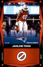 2025 Uno Elite Alternate - Red Jahlani Tavai New England Patriots #168