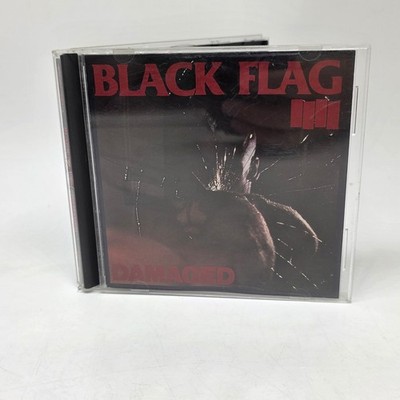 Black Flag - Damaged CD 90s US press henry rollins minor threat circle jerks
