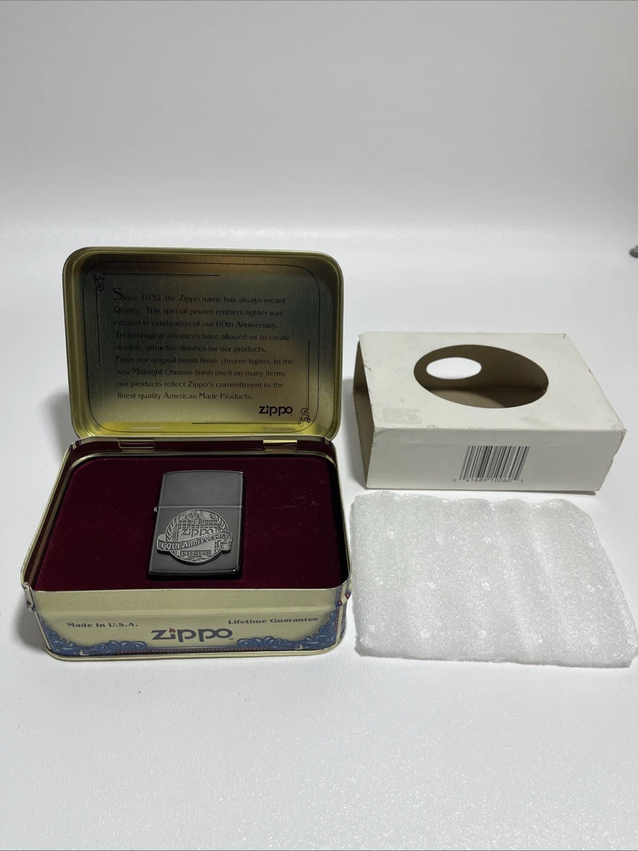 Zippo 60th Anniversary Lighter for sale | eBay
