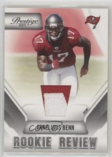 2011 Panini Prestige Rookie Review Materials Prime Arrelious Benn #2 0c2
