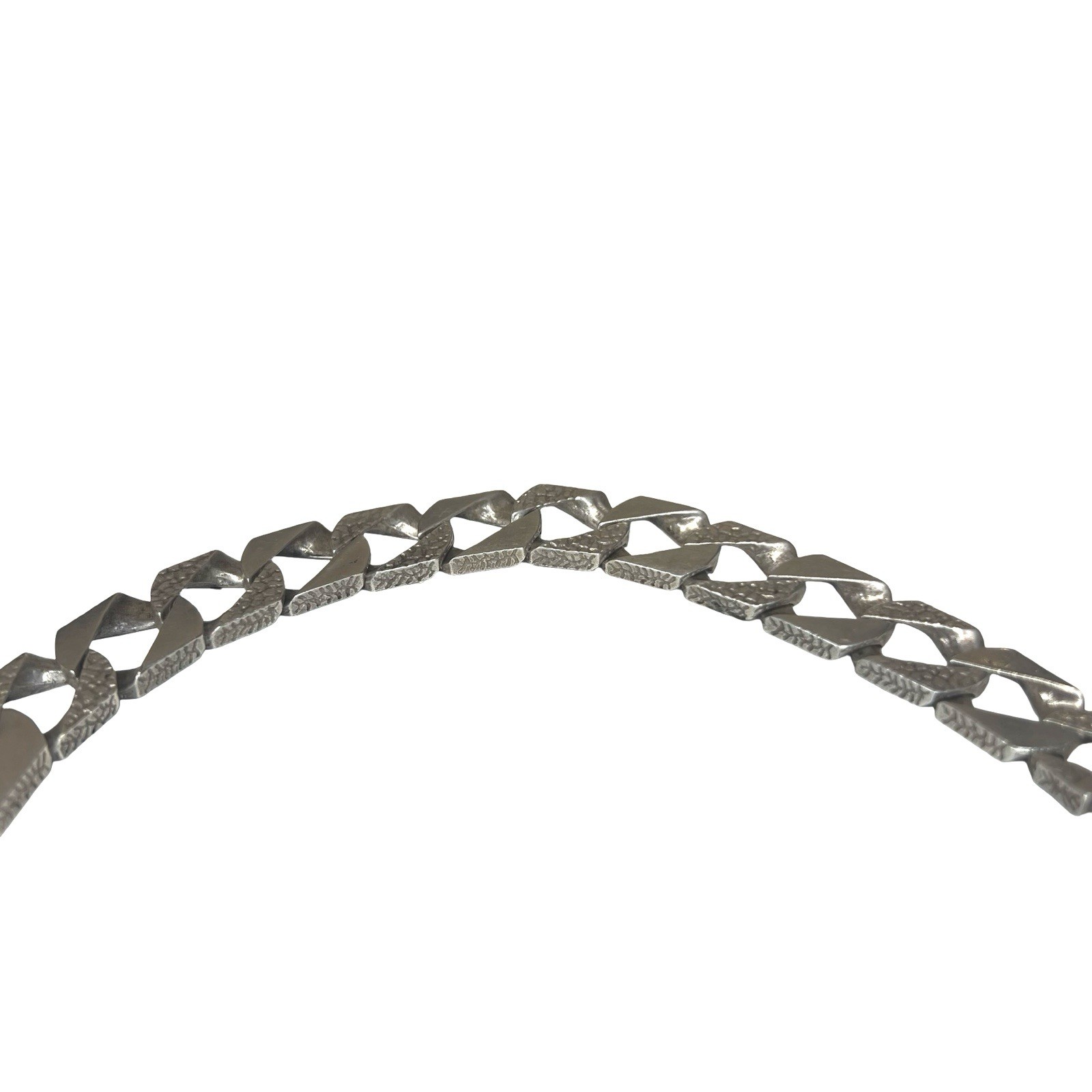 Heavyweight Solid 925 Sterling Silver Bracelet 57… - image 4