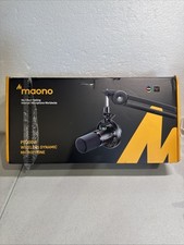 MAONO PD200W Hybrid Wireless Podcast Microphone for PC-Dynamic XLR USB Mic