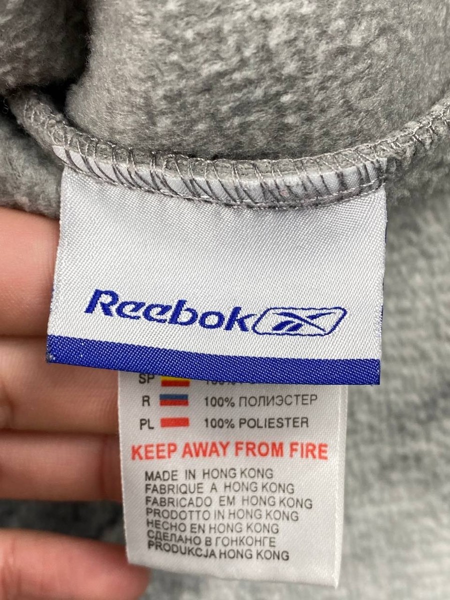 Vintage Reebok Liverpool FC Carlsberg Fleece Jacket 90s Men Size