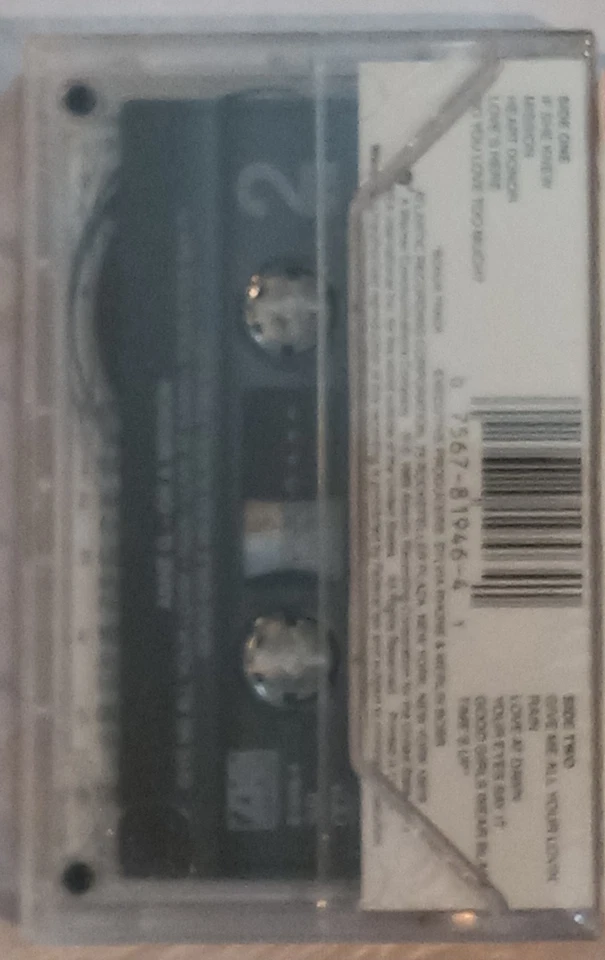 ANNE G. on a mission RARE PROMO CASSETTE with bonus track SEALED M- funk R&B 80s - Image 2 of 2