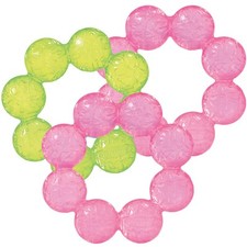 Infantino 3 Pack Water Teethers Pink and Lime Cooling Relief for Teething Babies
