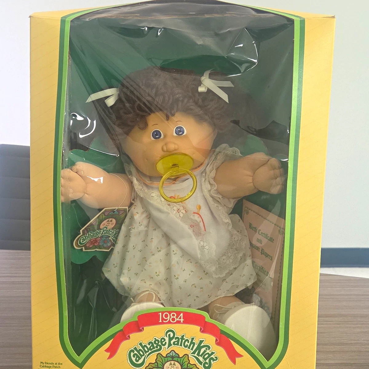 ビンテージ Cabbage Patch Kids 初代リトルピープル バニービー Cabbage Patch Kids Vinyl Original (Unopened) with Vintage Dolls