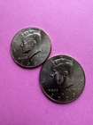 2009 P & D Kennedy Half Dollar (2) Clad Coins Circulated NIFC Free shipping N641