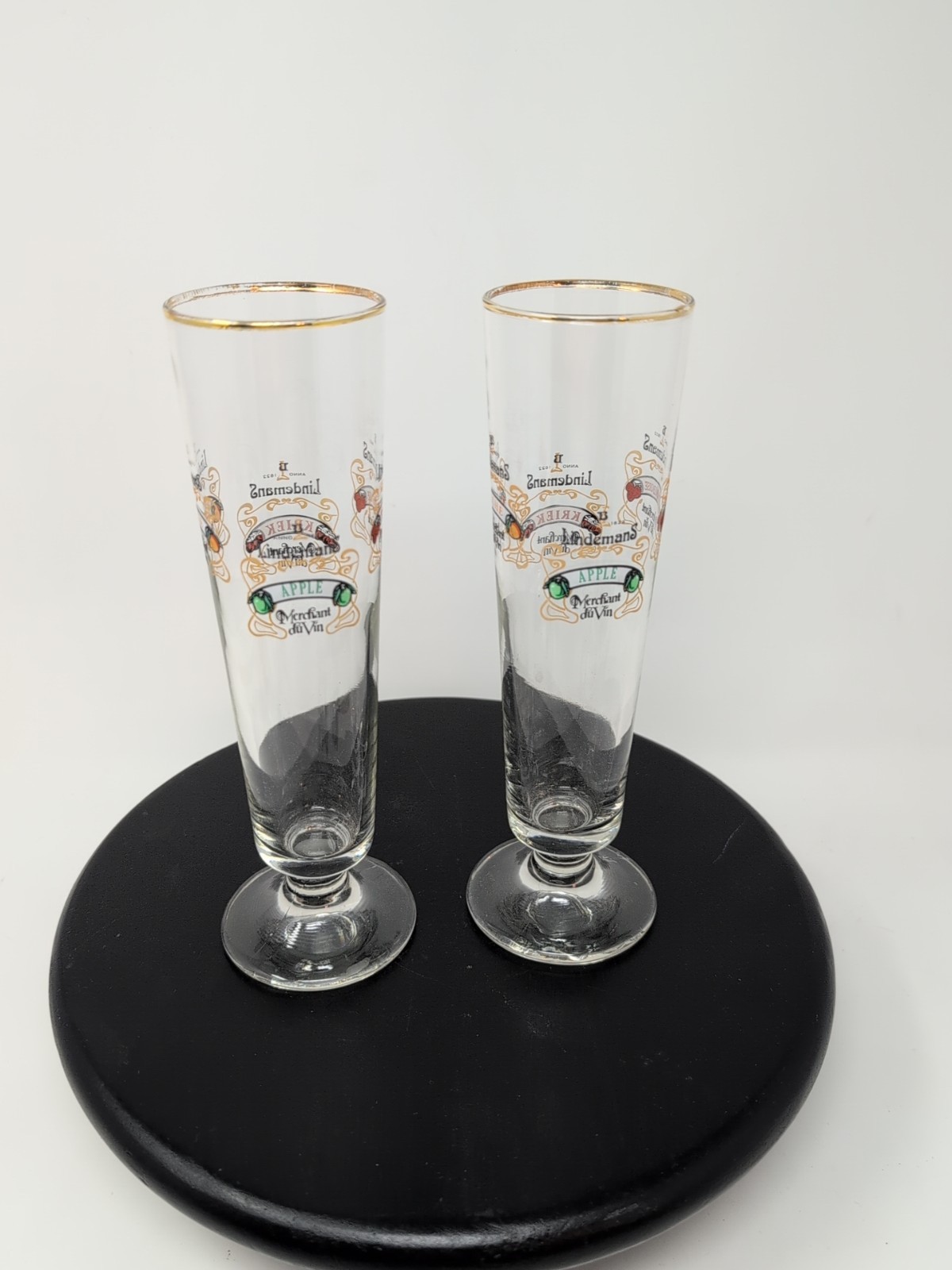 Little B Lindemans Little B Beer Stem Glasses Set - Brewery Collectible