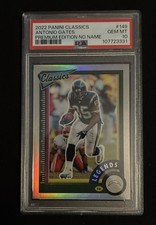 2022 Panini Classics - Legends Antonio Gates #149 No Name /10 PSA 10 Pop 1!!!!!!