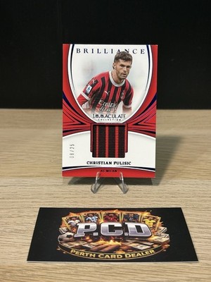 Panini 2024-25 Immaculate Brilliance B-CP Christian Pulisic AC Milan Patch /25