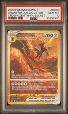 2023 Pokémon Origin Forme Dialga VSTAR GG68 Crown Zenith Secret Rare PSA 10 on eBay