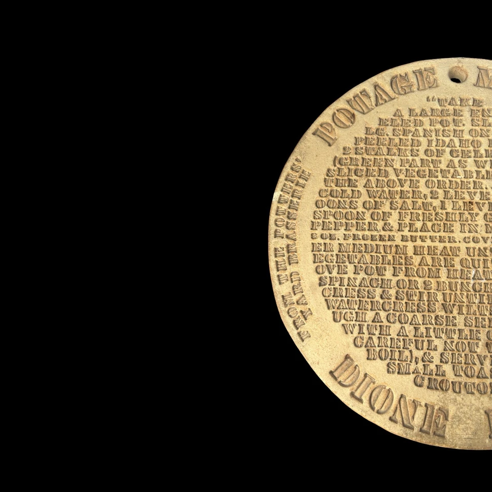 Receta de colección Bennington Pottery Dione Lucas Potage Maison 15 Foto 4 de 4