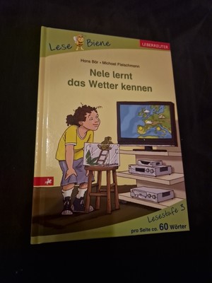 Nele lernt das Wetter kennen: Lesebiene Stufe 3 Bär, Hans und Michael Fleischman