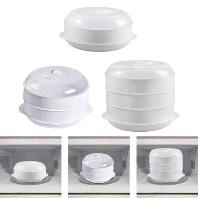 Mikrowellen-Dampfgarer, Mikrowelle Heizschüssel für Gesundheit Kochen, Herd Dampfgarer