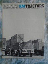 Bedford KM Tractors Truck range brochure Jun 1968 UK market