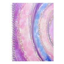 YUATCYA Reusable Sticker Collecting Book Storage Album A5 Size Pink