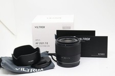 AA VILTROX AF 25mm F1.7 E SONY E Mount Compact Lightweight APS C Large Aperture