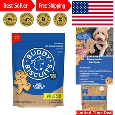 3.5 lbs Crunchy Bacon  Cheese Dog Treats - Perfect for Birthdays  Rewards