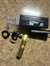 Aaron Drake Studio vergoldetes Altsaxophon Mundstück Größe 6