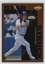 1996 Score Dugout Collection Series 2 Larry Walker #99 HOF 2s1