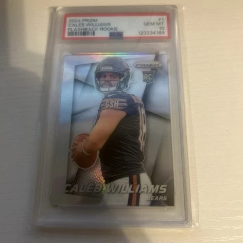 2024 Panini Prizm - Prizm Flashback Rookie Caleb Williams #1 Silver Prizm (RC)