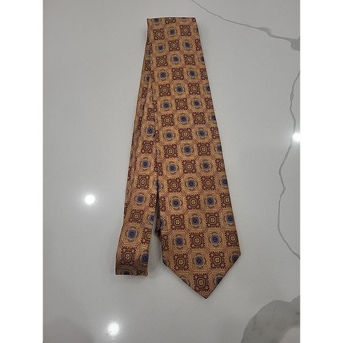 Robert Talbott "Best of Class" Geometric XL Men's Silk Dress Tie 3.75"x64" - Picture 8 of 8