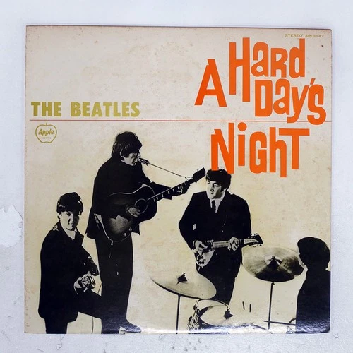 BEATLES A HARD DAY'S NIGHT APPLE AP8147 Japan VINYL LP