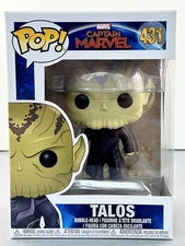 Funko POP! Talos #431 🛸 Captain Marvel 🦸 – SHIPS FAST 💨 w/ Protector 🛡️