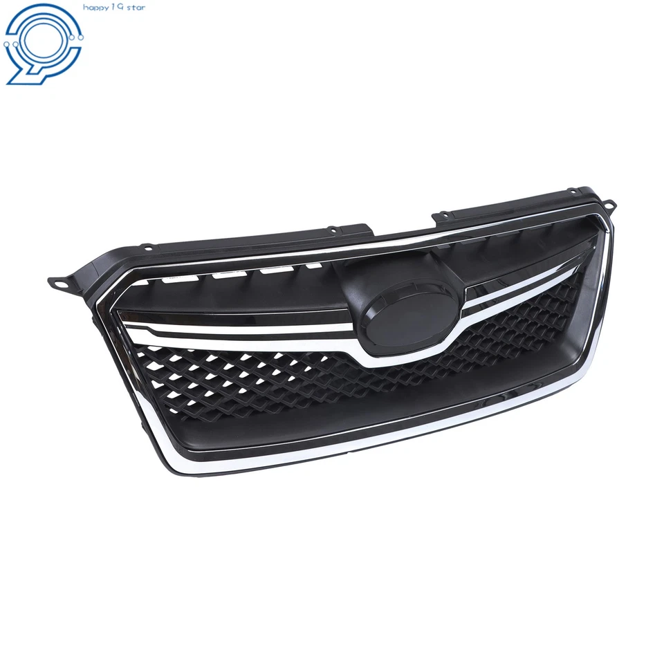 Conjunto de parrilla delantera cromada para Subaru XV Crosstrek 2016 2017 91123FJ040 Foto 2 de 4