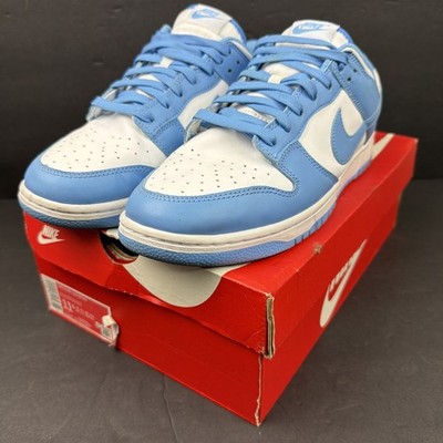 Size 11.5 - Nike Dunk Low ''UNC'' 2021 - dd1391 102 (85-508) (USED)