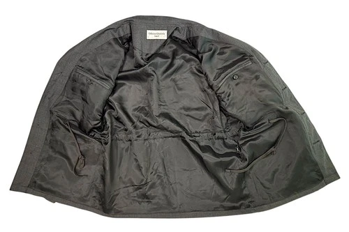 Officine Generale Men's Charcoal Jacket 4 Utility Pockets Tech Water Resist sz M image 8