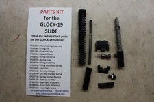 Glock 19 OEM 9mm Slide Parts Kit, All New Factory Original