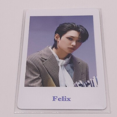 Felix Stray Kids Photo Card The Sound SKZ JYP K-POP Idle Official