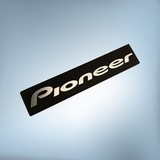 PIONEER 50x10mm badge emblema logo ASK decal sticker plate sticker e altro