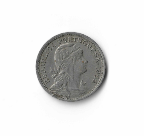 1962 Portugal - 50 Centavos - 411 - Nickel Brass - 4.5g