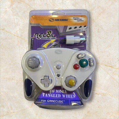 Game Elements Recoil Trigger Grip Nintendo Gamecube Wired Controller New GEGCRCP