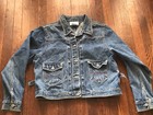 Vtg LA Blues Denim Jean jacket Womens Size XL Button Blue Pockets Casual 90s Y2K
