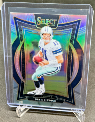 2024 Panini Select DREW BLEDSOE Concourse Silver Prizm #53 Cowboys