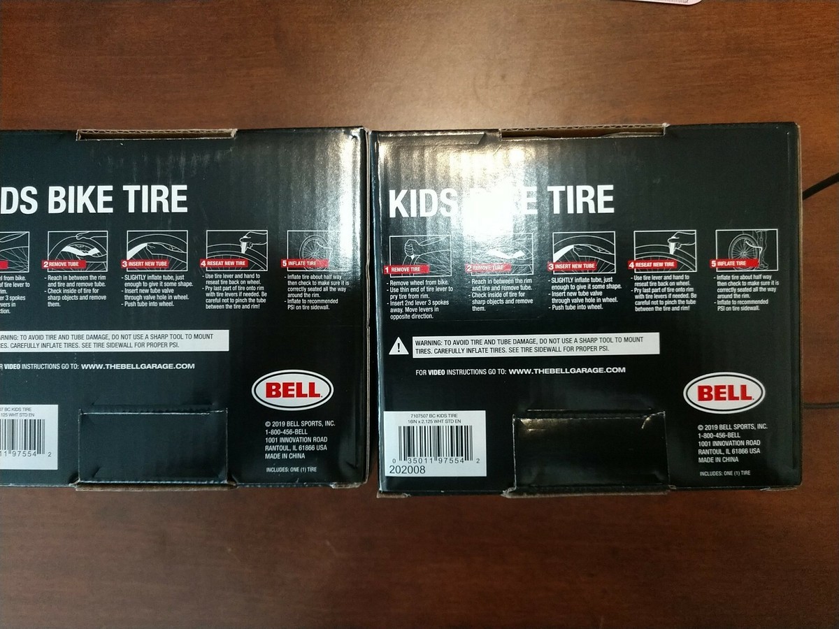 OMABETA Pneus en caoutchouc pour le vélo pour enfants 14 x 2,125 / 54