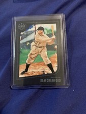 2019 Retail Diamond Kings Baseball DK Framed Blue Sam Crawford Card Nice!!!