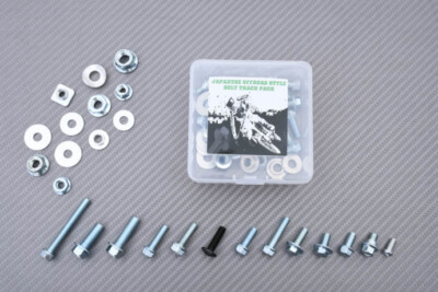 Kleiner Schrauben-Pannensatz / Schraubenkasten für Suzuki RM 80 1989 / 59-tlg.