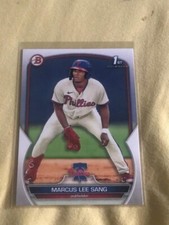 623-2 2023 Bowman Baseball 1st Marcus Lee Sang Philadelphia Phillies