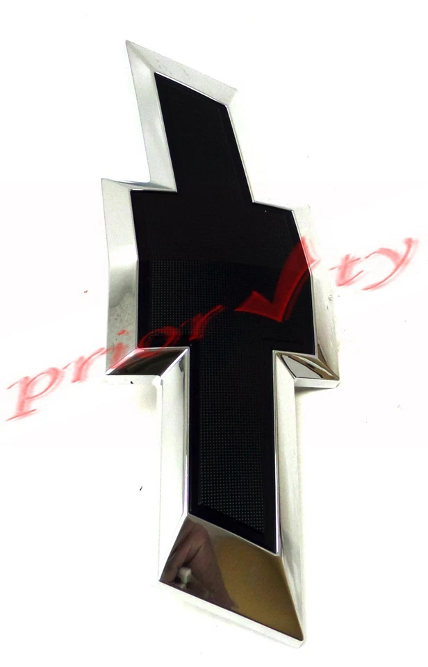 2321344X Front Grille Black Bowtie Emblem 10 inches 2013-2017 Chevrolet Traverse - Image 4 of 4