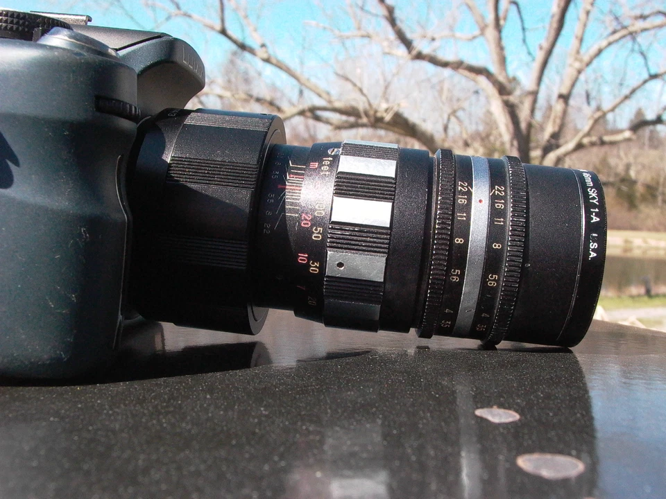 Aetna Tele Coligon 135mmF:3.5 13 Blades T2 m4/3 Sony A7 A7rll Nikon Canon Pentax - Image 3 of 4