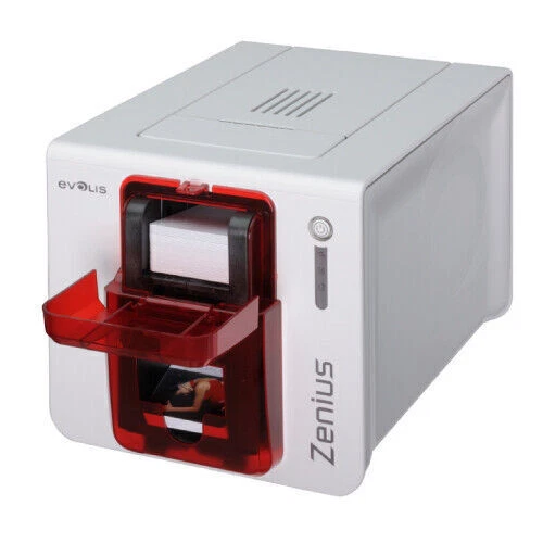 Evolis Zenius ID Card Printer Single Side Photo PVC Card Printer Color Ribbon - Image 2 of 4