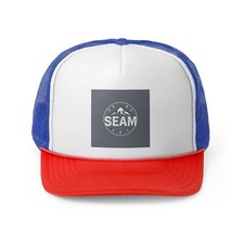Retro Trucker Cap with Mountain Design, Stylish Outdoor Hat, Gift for Adventure