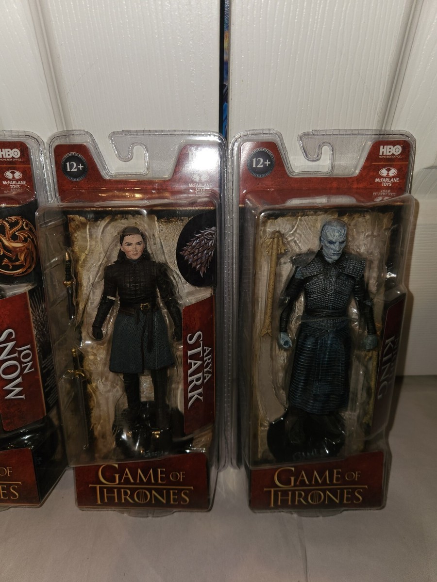 Game Of Thrones Figure Set Mcfarlane Toys NEW Daenerys Stark Jon